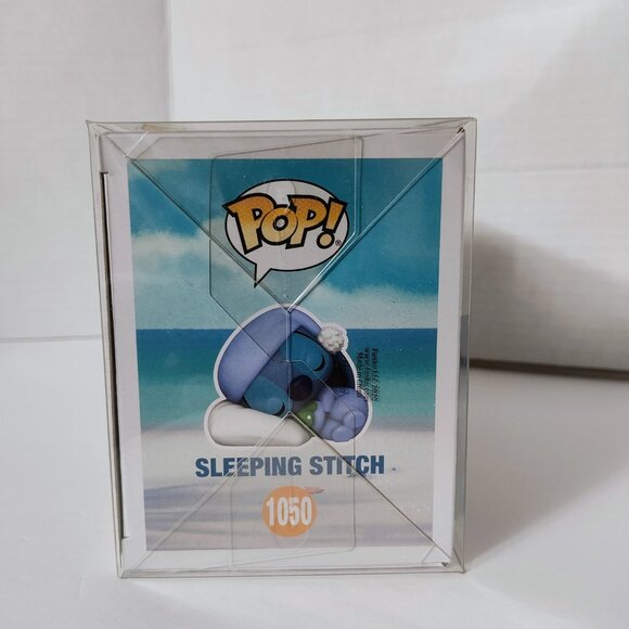 Funko Pop - Lilo & Stitch - Sleeping Stitch #1050 - Hot Topic Exclusive - Picture 4 of 8